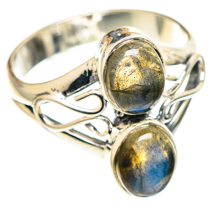 Labradorite Rings handcrafted by Ana Silver Co - RING107321 - Photo 2