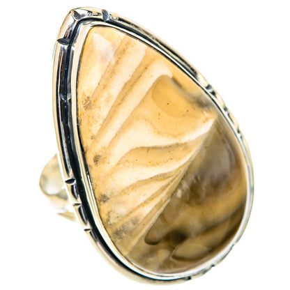 Imperial Jasper Rings handcrafted by Ana Silver Co - RING107337 - Photo 2