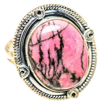 Rhodonite Rings handcrafted by Ana Silver Co - RING107341 - Photo 2
