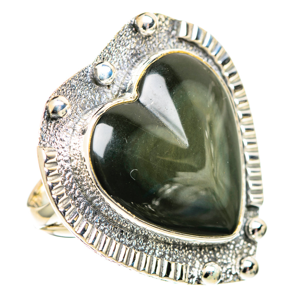 Black Onyx Rings handcrafted by Ana Silver Co - RING107348 - Photo 2