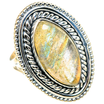 Labradorite Rings handcrafted by Ana Silver Co - RING107356 - Photo 2