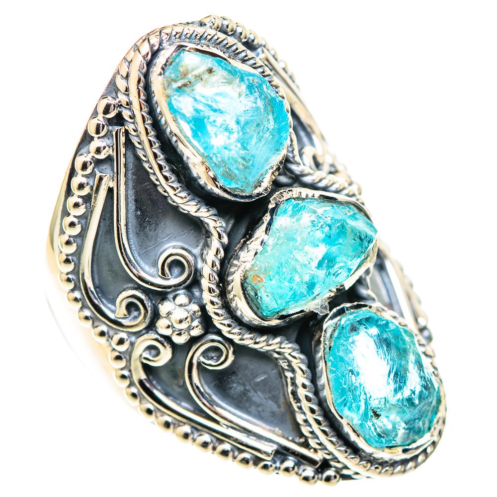 Apatite Rings handcrafted by Ana Silver Co - RING107360 - Photo 2