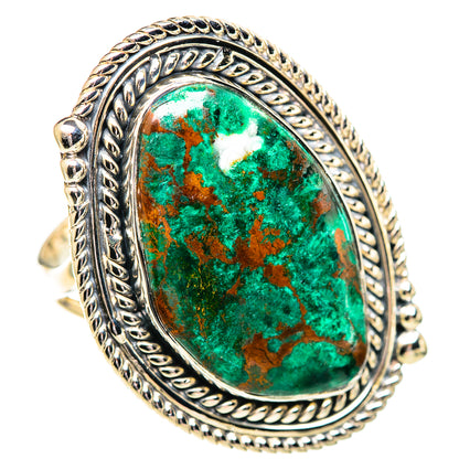 Malachite Rings handcrafted by Ana Silver Co - RING107370 - Photo 2