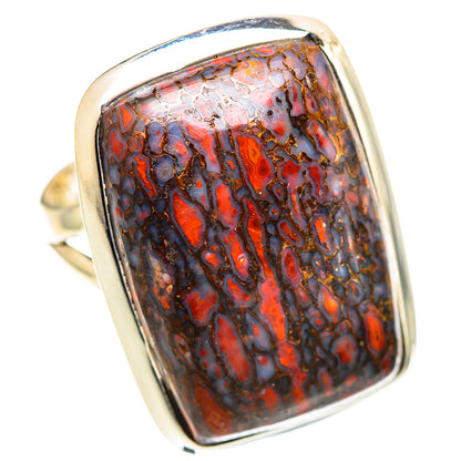 Dinosaur Bone Rings handcrafted by Ana Silver Co - RING107376 - Photo 2