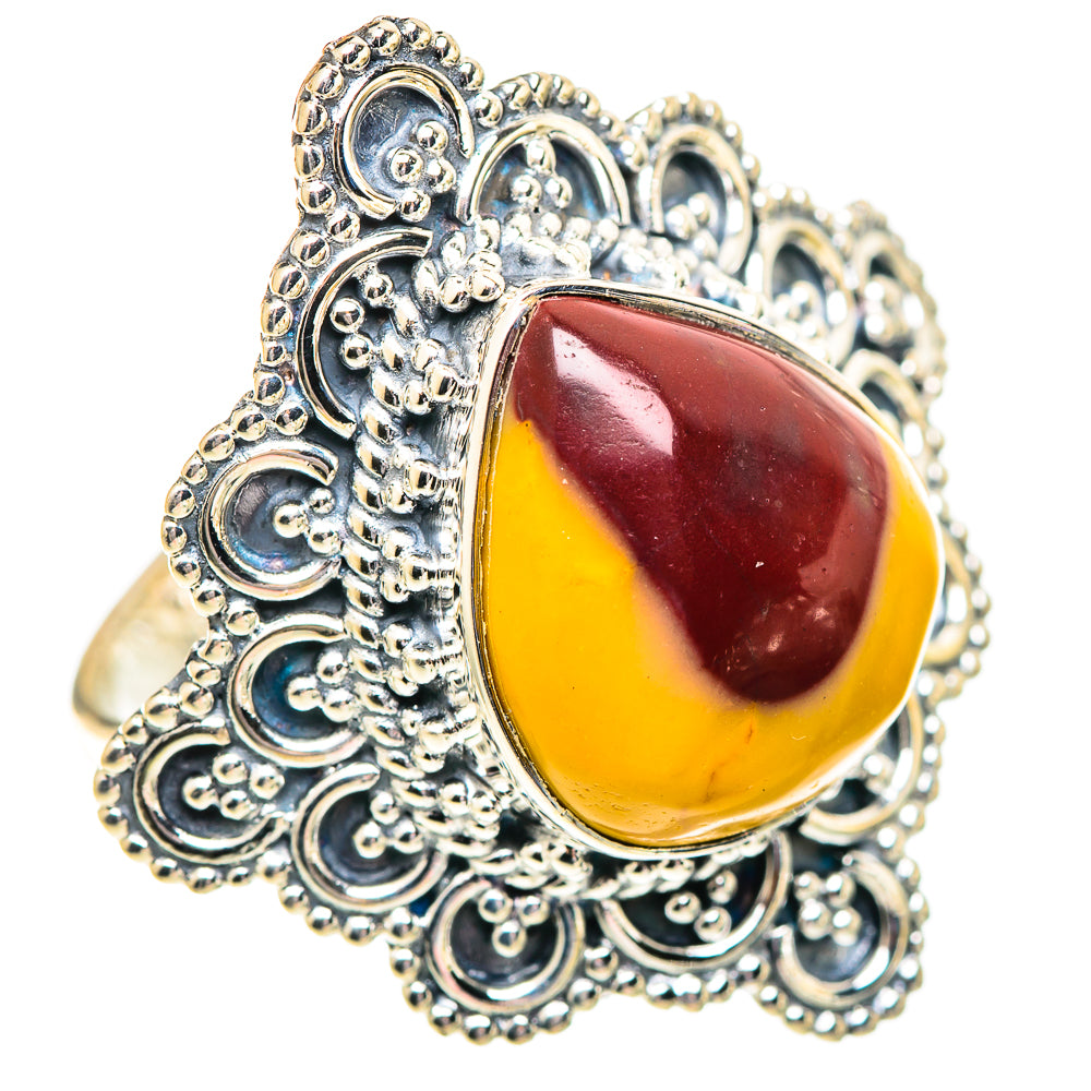 Mookaite Rings handcrafted by Ana Silver Co - RING107377 - Photo 2