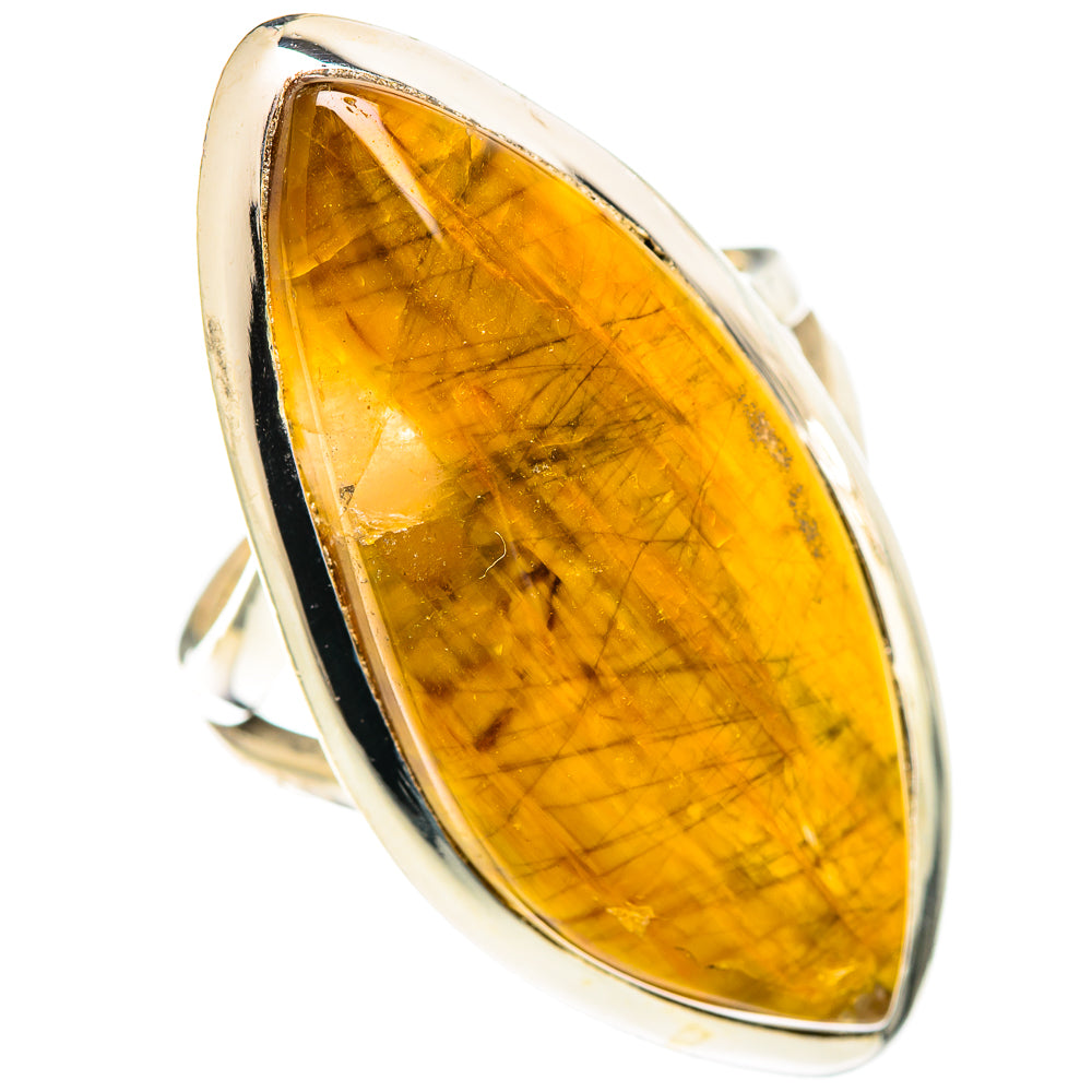 Tiger Eye Rings handcrafted by Ana Silver Co - RING107380 - Photo 2