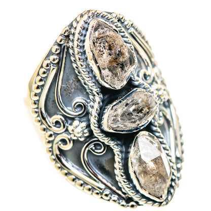 Herkimer Diamond Rings handcrafted by Ana Silver Co - RING107389 - Photo 2