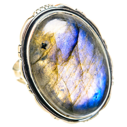 Labradorite Rings handcrafted by Ana Silver Co - RING107403 - Photo 2