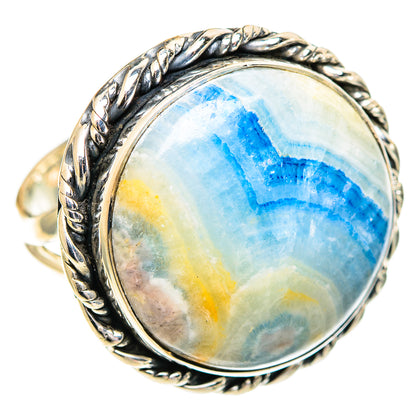 Blue Scheelite Rings handcrafted by Ana Silver Co - RING107404 - Photo 2