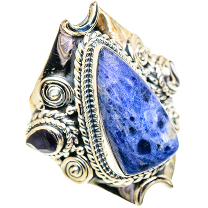 Sodalite Rings handcrafted by Ana Silver Co - RING107406 - Photo 2