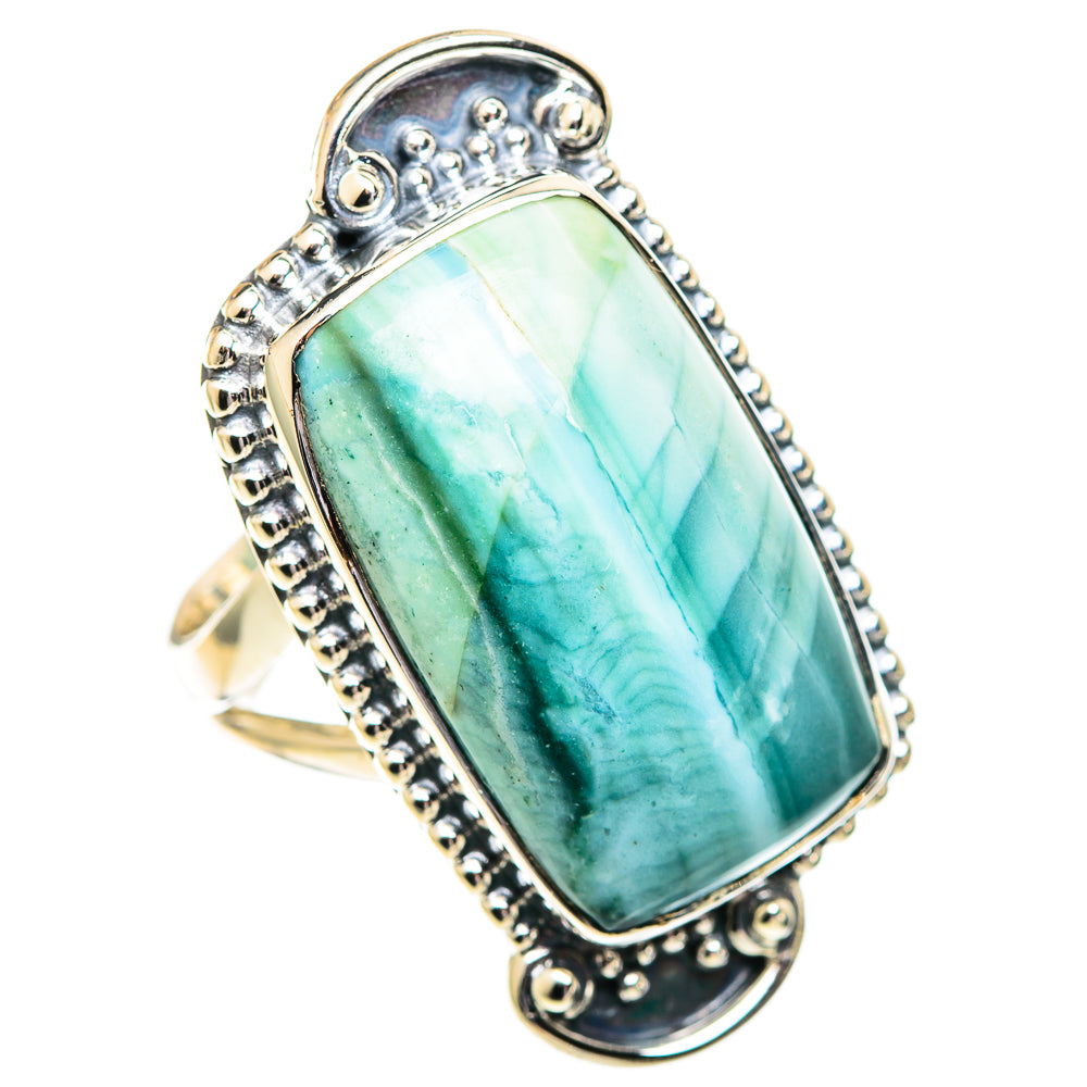Ocean Jasper Rings handcrafted by Ana Silver Co - RING107410 - Photo 2