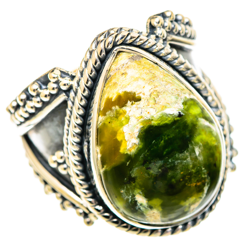 Ocean Jasper Rings handcrafted by Ana Silver Co - RING107415 - Photo 2