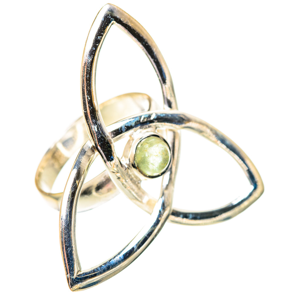 Prehnite Rings handcrafted by Ana Silver Co - RING107422 - Photo 2
