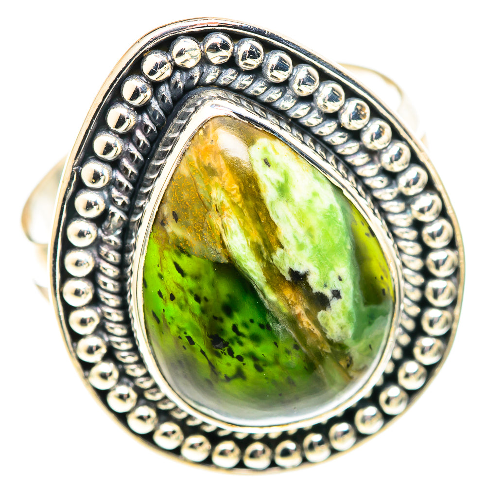 Rainforest Opal Rings handcrafted by Ana Silver Co - RING107438 - Photo 2