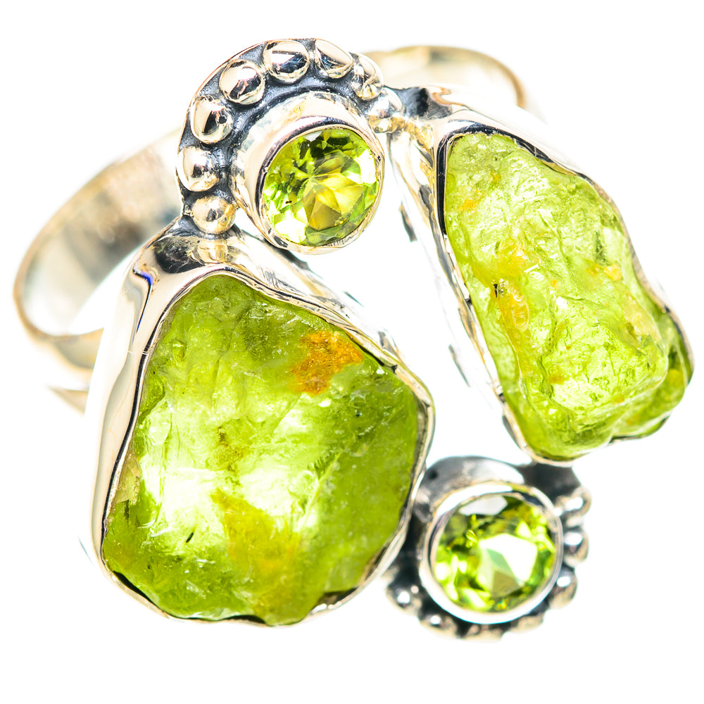 Peridot Rings handcrafted by Ana Silver Co - RING107440 - Photo 2