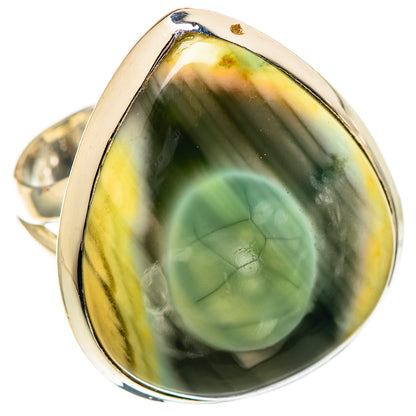 Polychrome Jasper Rings handcrafted by Ana Silver Co - RING107442 - Photo 2