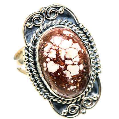 Wild Horse Jasper Rings handcrafted by Ana Silver Co - RING107443 - Photo 2