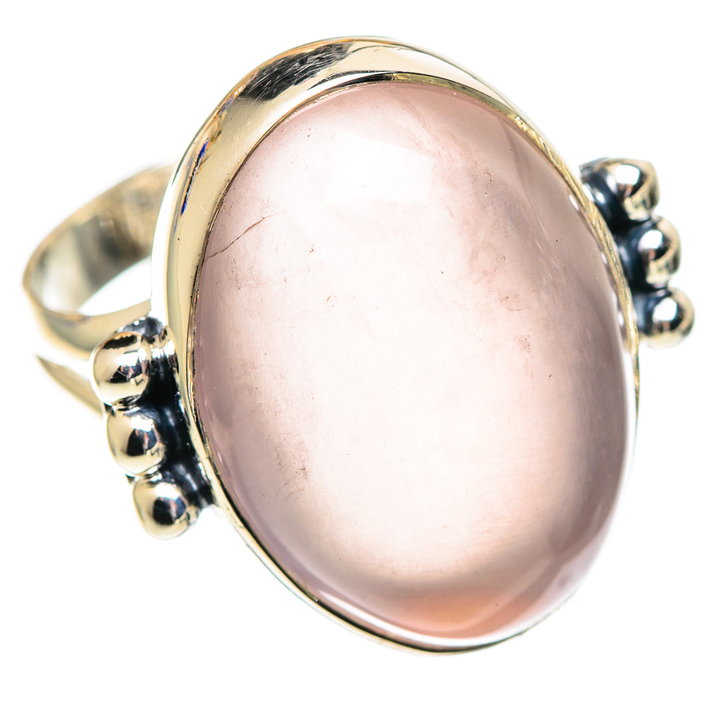 Rose Quartz Rings handcrafted by Ana Silver Co - RING107448 - Photo 2