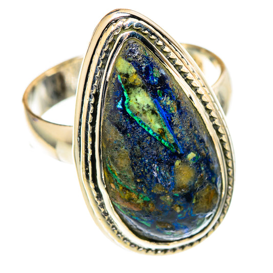 Azurite Rings handcrafted by Ana Silver Co - RING107460 - Photo 2