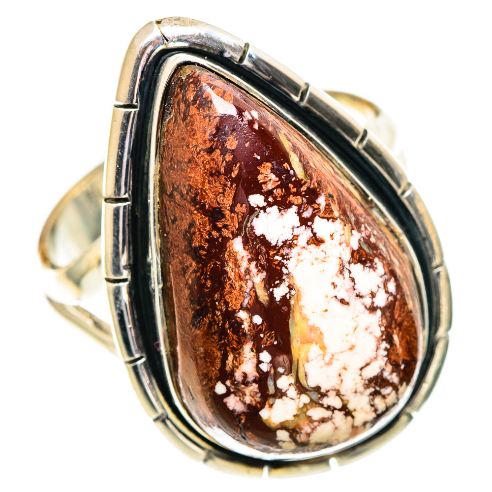 Wild Horse Jasper Rings handcrafted by Ana Silver Co - RING107480 - Photo 2
