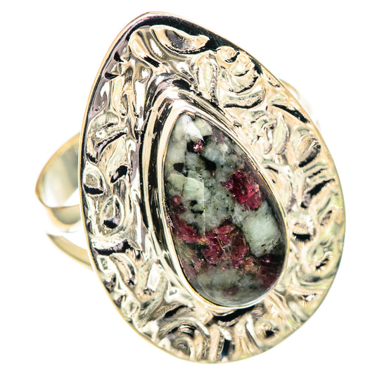 Russian Eudialyte Rings handcrafted by Ana Silver Co - RING107484 - Photo 2