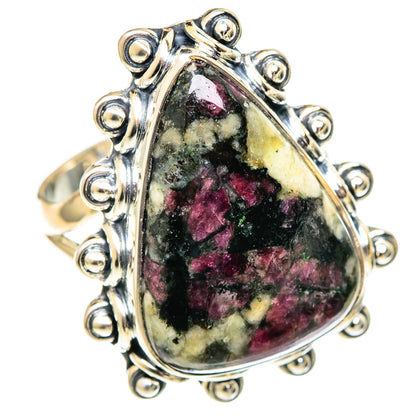 Russian Eudialyte Rings handcrafted by Ana Silver Co - RING107485 - Photo 2