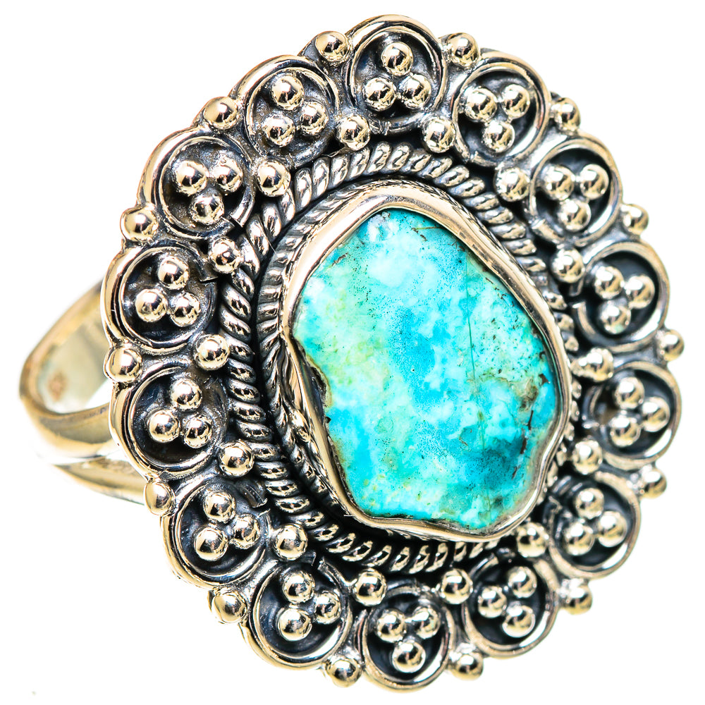 Apatite Rings handcrafted by Ana Silver Co - RING107501 - Photo 2
