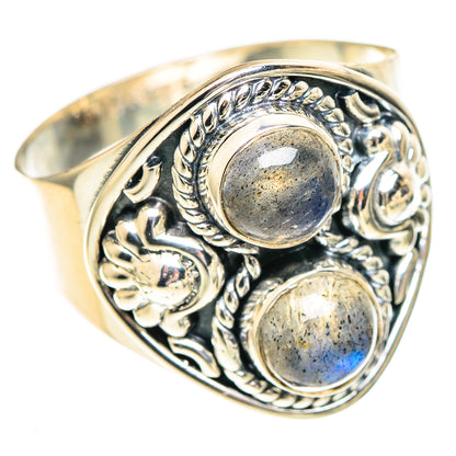 Labradorite Rings handcrafted by Ana Silver Co - RING107504 - Photo 2