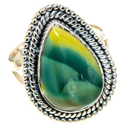 Polychrome Jasper Rings handcrafted by Ana Silver Co - RING107513 - Photo 2