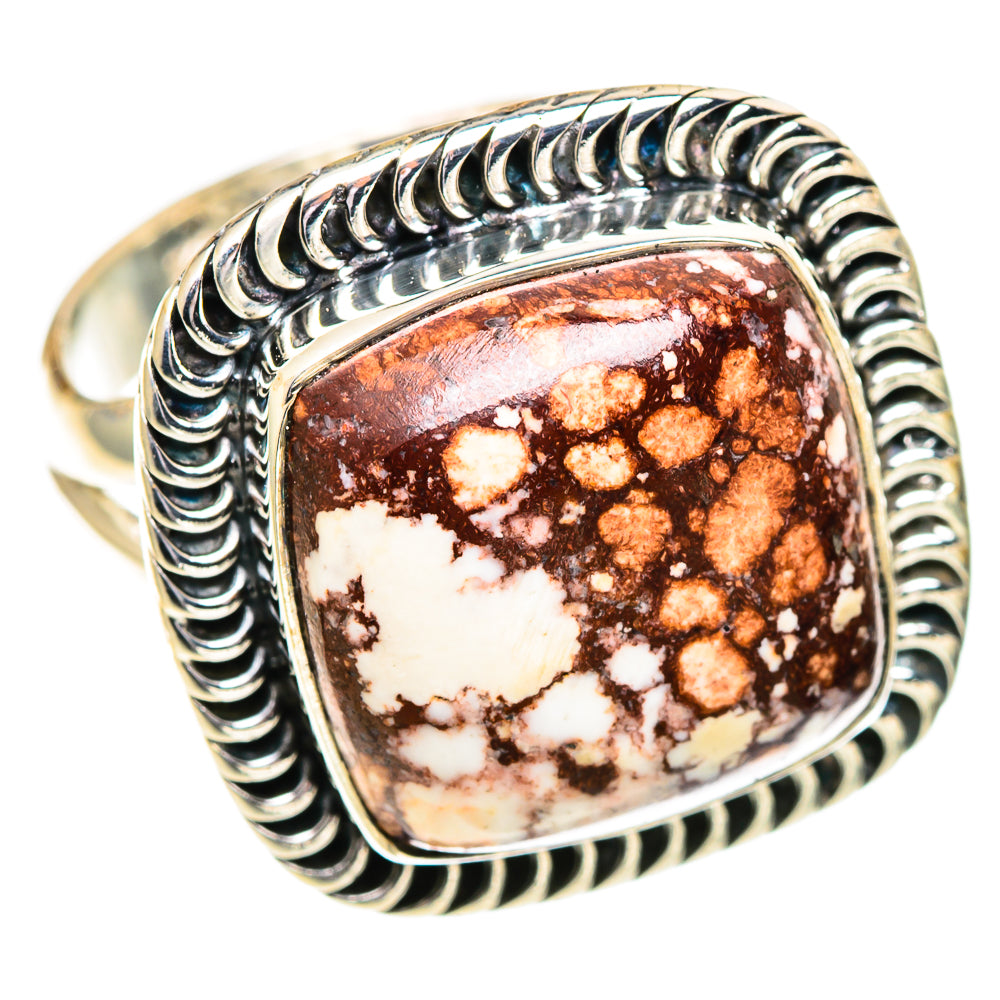 Wild Horse Jasper Rings handcrafted by Ana Silver Co - RING107545 - Photo 2