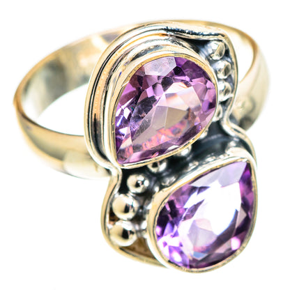 Amethyst Rings handcrafted by Ana Silver Co - RING107546 - Photo 2
