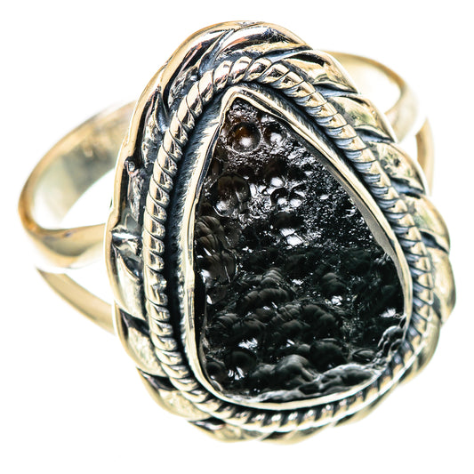 Tektite Rings handcrafted by Ana Silver Co - RING107553 - Photo 2
