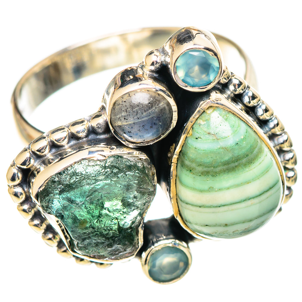 Ocean Jasper Rings handcrafted by Ana Silver Co - RING107567 - Photo 2