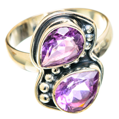Amethyst Rings handcrafted by Ana Silver Co - RING107577 - Photo 2
