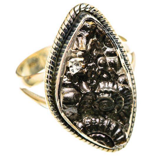Tektite Rings handcrafted by Ana Silver Co - RING107578 - Photo 2