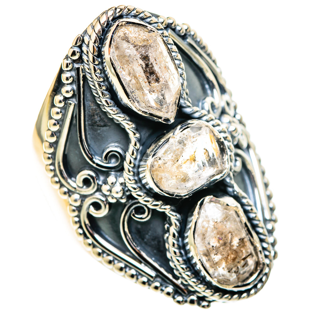 Herkimer Diamond Rings handcrafted by Ana Silver Co - RING107586 - Photo 2