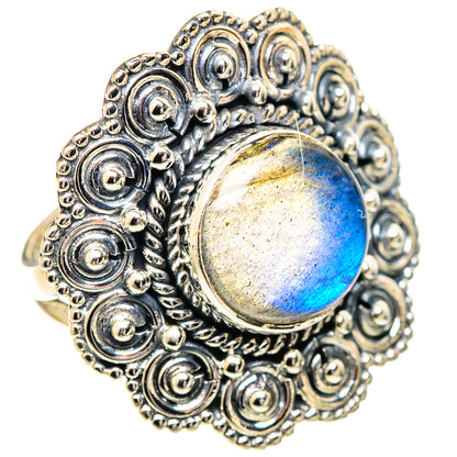 Labradorite Rings handcrafted by Ana Silver Co - RING107597 - Photo 2