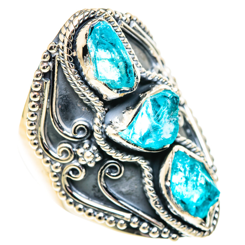 Apatite Rings handcrafted by Ana Silver Co - RING107598 - Photo 2