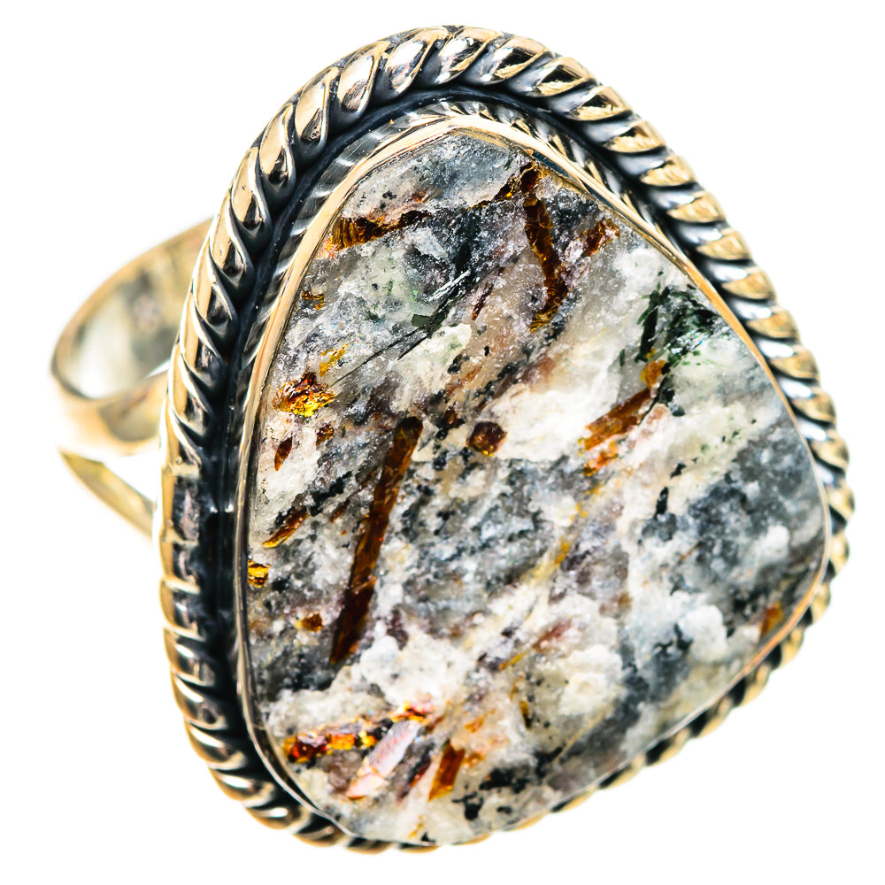 Astrophyllite Rings handcrafted by Ana Silver Co - RING107610 - Photo 2