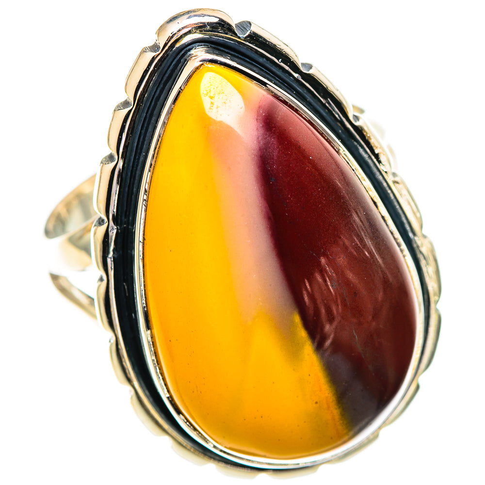 Mookaite Rings handcrafted by Ana Silver Co - RING107611 - Photo 2