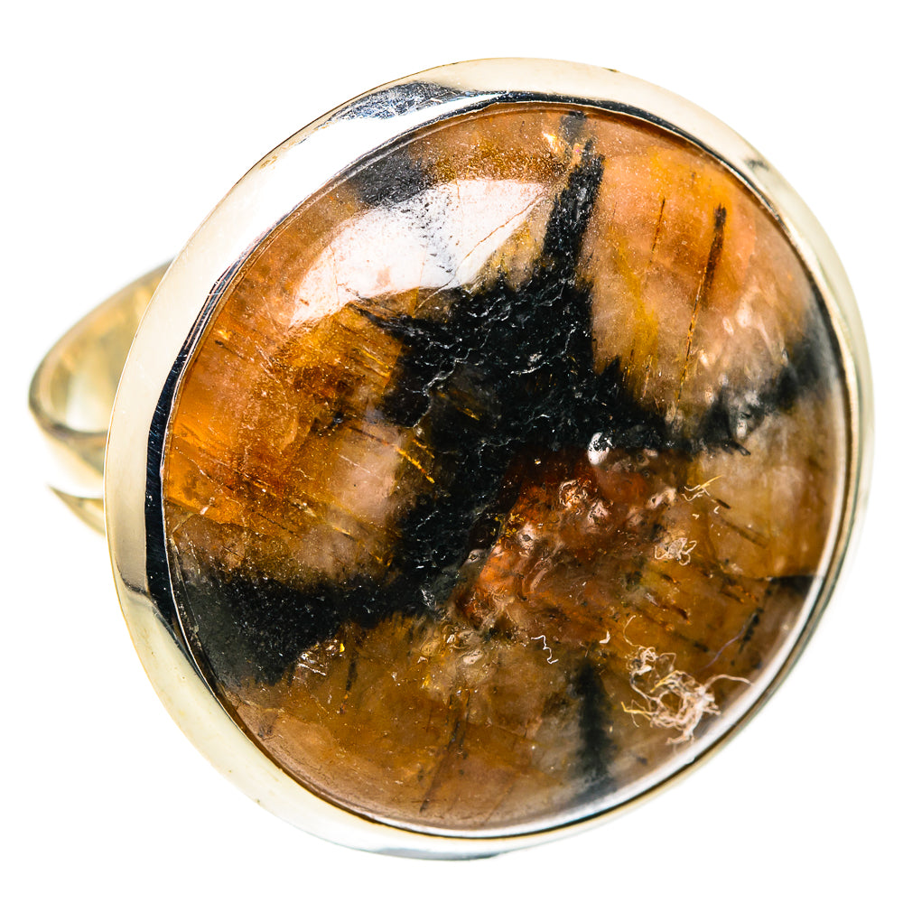 Chiastolite Rings handcrafted by Ana Silver Co - RING107618 - Photo 2