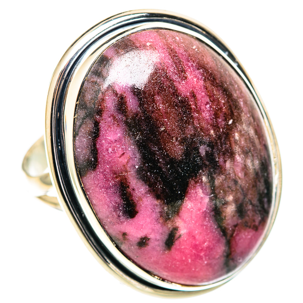 Rhodonite Rings handcrafted by Ana Silver Co - RING107619 - Photo 2