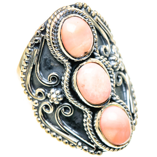 Pink Opal Rings handcrafted by Ana Silver Co - RING107620 - Photo 2