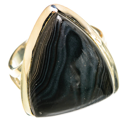 Psilomelane Rings handcrafted by Ana Silver Co - RING107626 - Photo 2