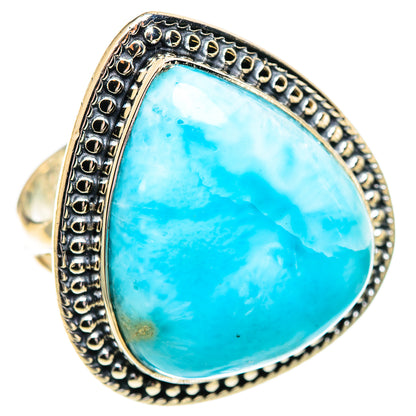 Larimar Rings handcrafted by Ana Silver Co - RING107644 - Photo 2