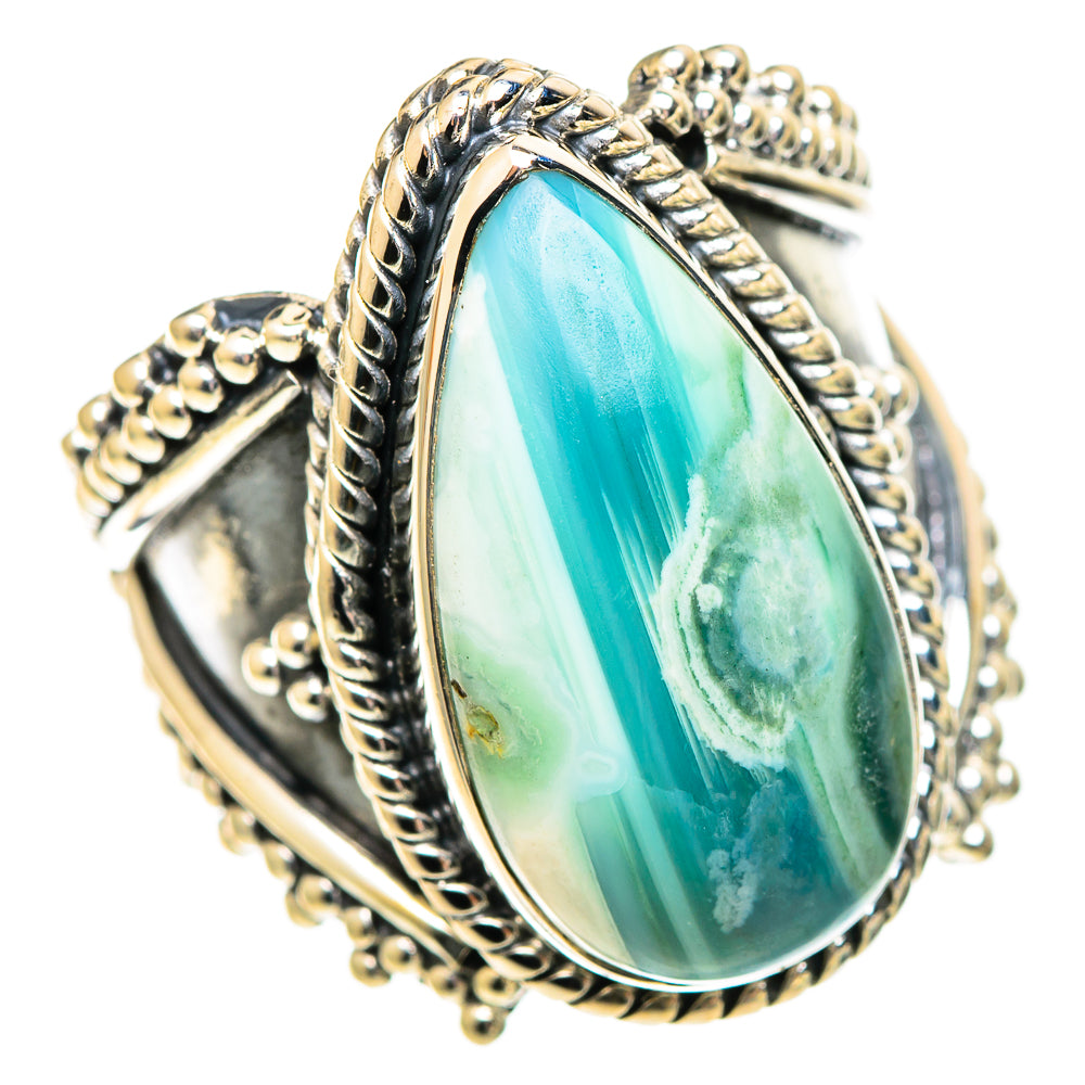 Ocean Jasper Rings handcrafted by Ana Silver Co - RING107651 - Photo 2