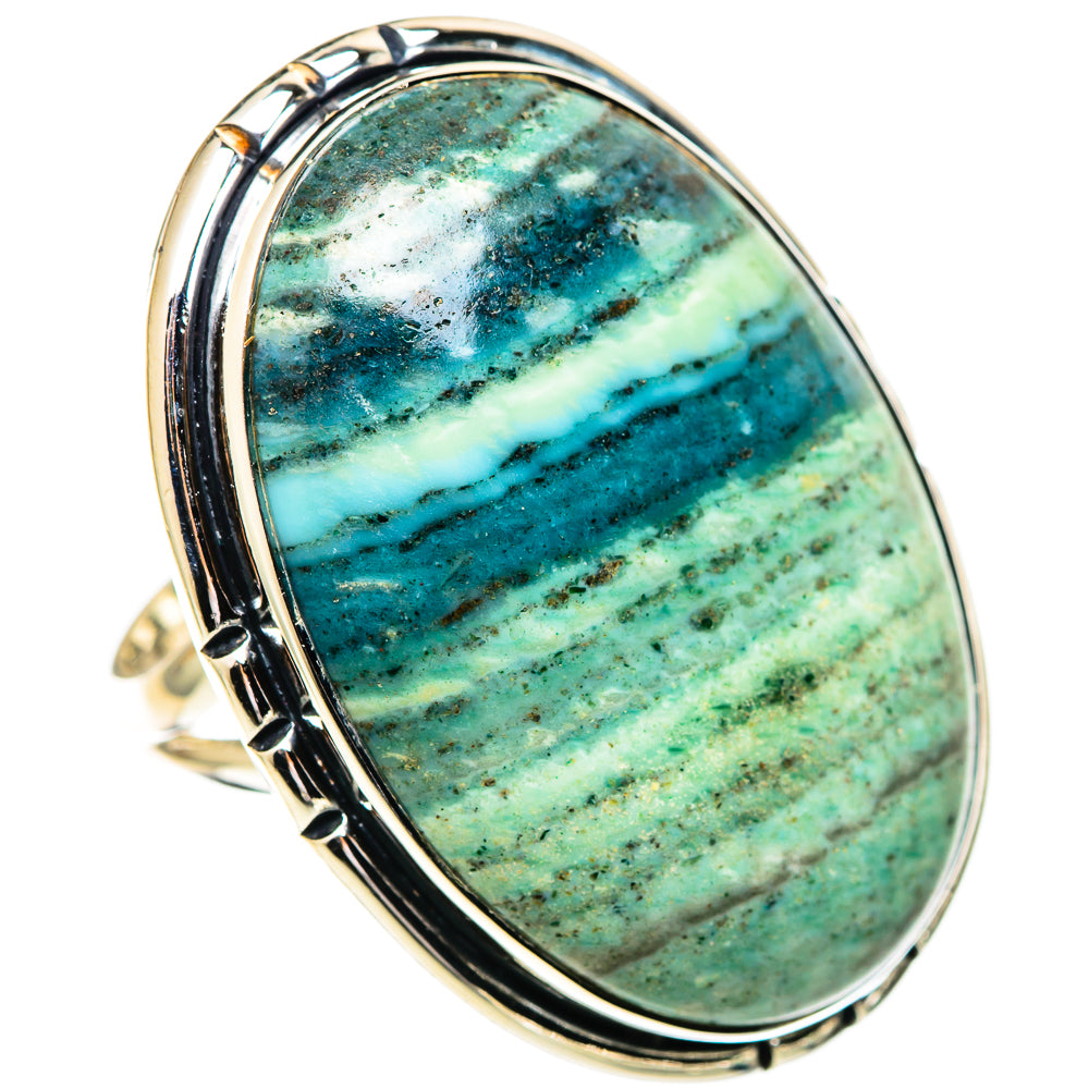 Ocean Jasper Rings handcrafted by Ana Silver Co - RING107655 - Photo 2