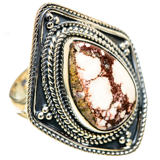 Wild Horse Jasper Rings handcrafted by Ana Silver Co - RING107660 - Photo 2