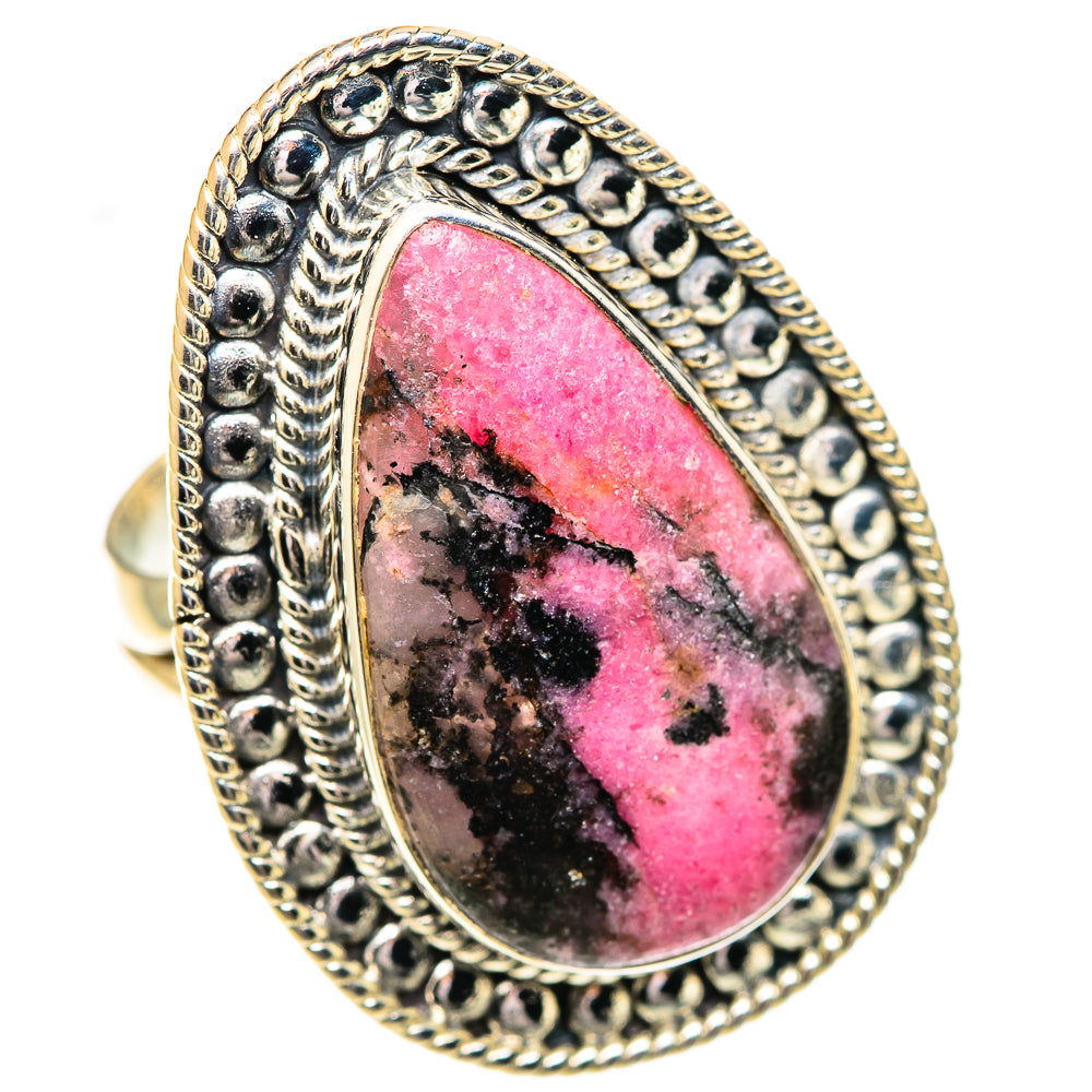 Rhodonite Rings handcrafted by Ana Silver Co - RING107667 - Photo 2