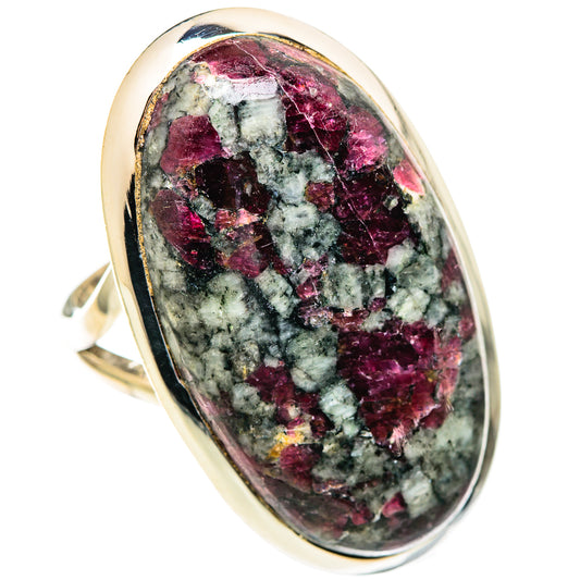 Russian Eudialyte Rings handcrafted by Ana Silver Co - RING107669 - Photo 2